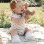 【66-90cm】ロンパース ベビー フレンチスリーブ おしゃれ - 画像 (6)