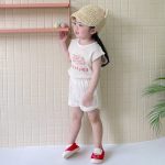 【80-130cm】セットアップ 女の子 レースフリル ノースリーブ - 画像 (10)