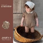 【66-90cm】ロンパース ベビー レトロ プリンセス - 画像 (5)
