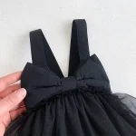 【66-90cm】ロンパース ベビー リボン ワンピース風 - 画像 (15)