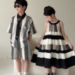 【100-160cm】セットアップorワンピース アーテステク おしゃれ - 画像 (3)