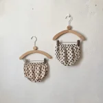 【66-90cm】ショートパンツ ベビー ドット シンプル - 画像 (3)
