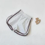 【73-100cm】ショートパンツ ベビー チェック 履きやすい - 画像 (8)