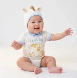 【66-90cm】ロンパース ベビー 韓国風 馬デザイン - 画像 (11)