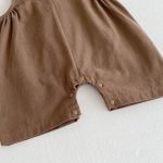 【66-90cm】サロペット ベビー ベーシック 無地 カジュアル - 画像 (20)