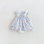 【66-90cm】ロンパース ベビー スター柄 ストライプ - 画像 (5)