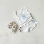 【73-100cm】セットアップ ベビー 熊柄 プリント - 画像 (4)