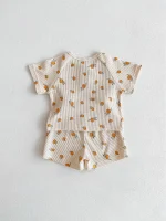 【66-100cm】セットアップ ベビー 小花柄ORレモンワッフル - 画像 (39)