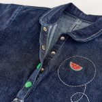 【66-100cm】ロンパース ベビー デニム オールインワン - 画像 (9)