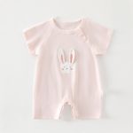 【66-90cm】ロンパース ベビー どうぶつ柄 かわいい - 画像 (4)
