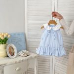 【73-120cm】ワンピース ベビー ストライプ ノースリーブ - 画像 (6)