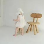 【66-100cm】ロンパース ベビーチェック セットアップ - 画像 (14)