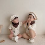 【66-90cm】ロンパースセット ベビー シェフ変装 シンプル - 画像 (3)