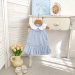 【73-120cm】ワンピース ベビー ストライプ ノースリーブ - 画像 (5)