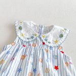 【66-90cm】ロンパース ベビー スター柄 ストライプ - 画像 (12)