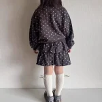 【73-120cm】ショート パンツ ベビー 韓国風 ドット - 画像 (4)