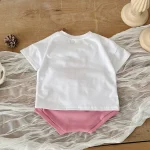 【66-100cm】セットアップ ロンパース ベビー 韓国風 フルーツ柄 - 画像 (15)