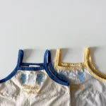 【80-110cm】ロンパース ベビー 韓国風 ヤミ熊柄 オールインワン - 画像 (6)