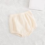 【66-100cm】ショートパンツ ベビー コットン クレープ おむつ対応 - 画像 (9)