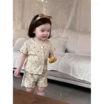 【73-110cm】セットアップ ベビー フリル 小花柄 - 画像 (8)