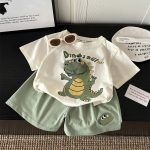 【73-160cm】半袖セットアップ キッズ キャラクター 立体デザイン - 画像 (4)