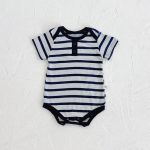 【66-90cm】ロンパース ベビー 爽やか ボーダー - 画像 (11)