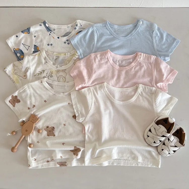 fdc4cf778f3fb2bac67c53d7476cb924_750x.webp 【66-100cm】Tシャツ ベビー うさぎor熊柄orノーカラー - 画像 (1)