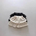 【73-120cm】ショート パンツ ベビー 韓国風 ドット - 画像 (16)