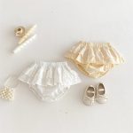 【66-100cm】パンツ ベビー レース フリル おしゃれ
