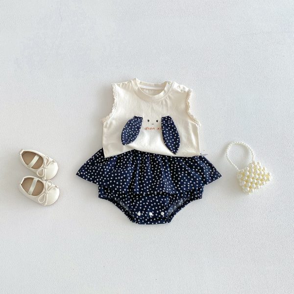 【73-100cm】セットアップ ベビー カートゥーン かわいい