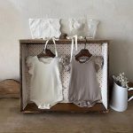 【66-90cm】ロンパース ベビー ストレッチで快適 シンプル - 画像 (3)