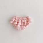 【73-100cm】ショートパンツ ベビー 無地 フリル おしゃれ - 画像 (13)