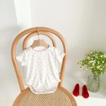 【66-90cm】ロンパース ベビー 花柄 シンプル - 画像 (6)