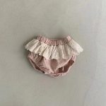 【66-90cm】ショートパンツ ベビー レース 韓国風 - 画像 (4)