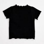 【73-120cm】Tシャツ ベビー 薄手 フリル シンプル - 画像 (9)