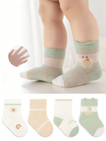 【GOODS】4足セット ソックス 薄手 カートゥーン - 画像 (3)