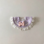 【GOODS】よだれかけ リボン付き レース 韓国風 - 画像 (7)