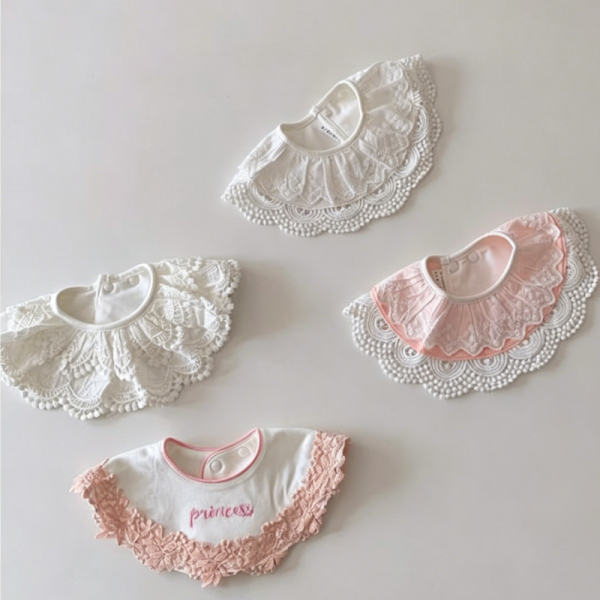 【GOODS】よだれかけ レース スウィート