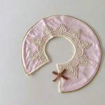 【GOODS】よだれかけ リボン付き レース 韓国風 - 画像 (8)