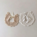 【GOODS】よだれかけ レース 無地 シンプル - 画像 (4)