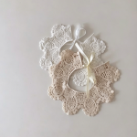 【GOODS】よだれかけ レース 無地 シンプル - 画像 (5)