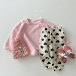 【73-90cm】パンツ ベビー 日焼け止め 花柄orハート柄 - 画像 (9)