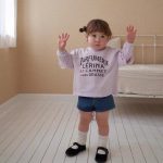 【73-120cm】ショートパンツ ベビー レトロ ファッション - 画像 (3)