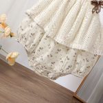 【66-90cm】キャミロンパース ベビー 花柄 かわいい - 画像 (6)