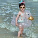 【73-100cm】水着 キャミソール プリント おしゃれ - 画像 (8)