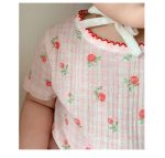 【66-90cm】ロンパース ベビー 花柄 シンプル - 画像 (9)