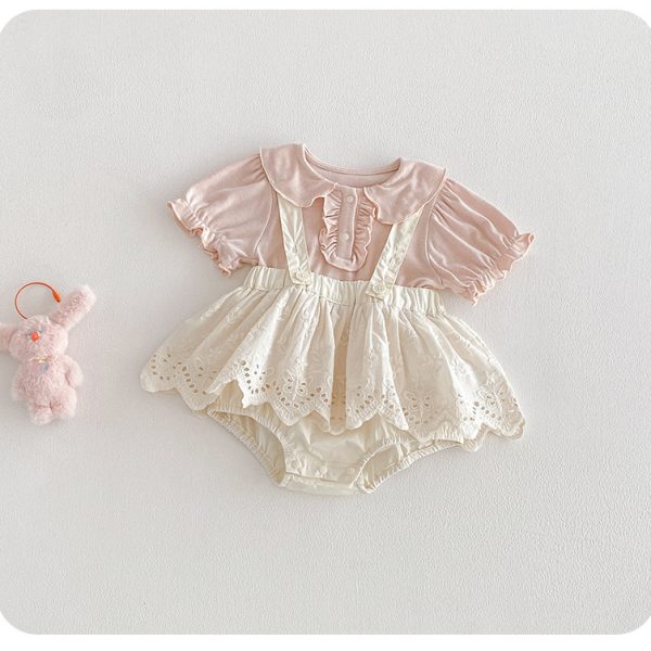 【66-90cm】セットアップ ベビー フリル スウィート