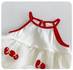 【73-100cm】ワンピース ベビー ホルターネック チュール - 画像 (5)