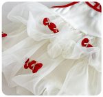 【73-100cm】ワンピース ベビー ホルターネック チュール - 画像 (6)