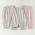 【73-100cm】ゴムすそパンツ ベビー フラワー 通園・お出かけに - 画像 (6)
